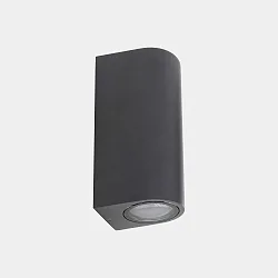 Udendørs wall luminaire EKO DOUBLE EMISSION GU10 up / down GU10 IP66, antracit dæmpbar