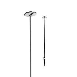 Jordspydslampe INVISIBLE ADJUSTABLE med stik, justerbar, vipbar, on/off IP54, sort 