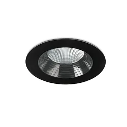 ceiling recessed luminaire DAKO FIXED 80MM rigid, incl. LED driver, switchable IP66, black 