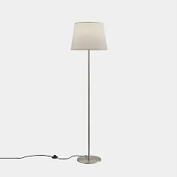 Standerlampe METRICA E27, skærm excl, nikkel