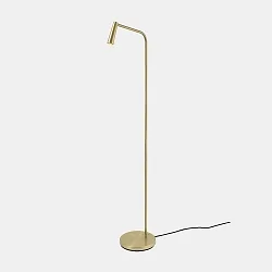 Standerlampe GAMMA LED, guld dæmpbar