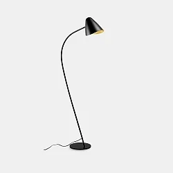 Standerlampe ORGANIC E27, sort
