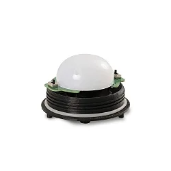 Lampesokkel CISNE FLOOR - LED uden skærm, CCT Switch, multipower IP65, sort 