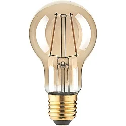 Glødepære standard A60 GOLD omskiftelig A60 klar E27 2,5W 180lm 1800K 320° CRI 80-89 
