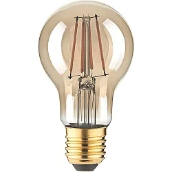 Glødepære standard A60 GOLD omskiftelig A60 klar E27 4,5W 380lm 1800K 320° CRI 80-89 