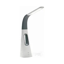 Bordlampe FANLIGHT dæmpbar, grå, hvid dæmpbar