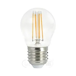 Glødepære dråbeformet P45 E27 4,5W 470lm 4000K CRI 80 