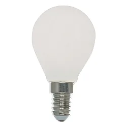 Glødepære standard WHITE P45 E14 4,2W 470lm 4000K 320° CRI 80-89 