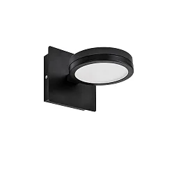 Spejllampe AQUA ONNA 1-flamme, CCT Switch, omskiftelig GX53 IP44, sort 