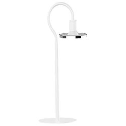 LED Bordlampe SIMPLESSA, 5W, GU10, 2700K, 350lm, chrom/hvid