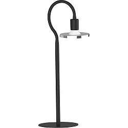 LED Bordlampe SIMPLESSA, 5W, GU10, 2700K, 350lm, chrom/sort