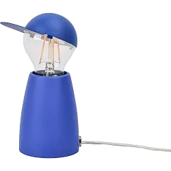LED Bordlampe DON ELEKTRO, 4,5W, E27, 470lm, 2700K, elektrisk blå