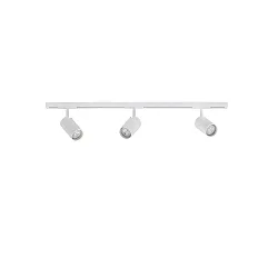 1-faset spot DESIGNLINE TUBE KIT sæt med 3 GU10, hvid