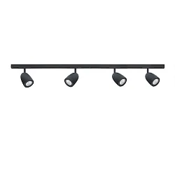 1-faset spot DESIGNLINE BELL KIT sæt med 4 GU10, sort
