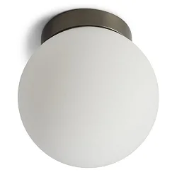 Væg- og Loftlampe PALLA SINGLE IP44, titan dæmpbar