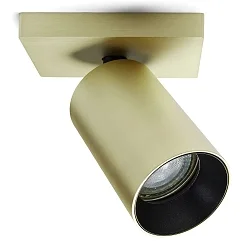 Spot SPOTON 1 svingbar, drejelig GU10 IP20, messing