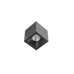 Loftlampe SQUARE CEILING LED IP20, sort dæmpbar