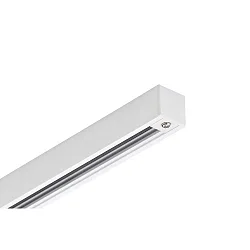 1-faset skinne DESIGNLINE, 100cm hvid