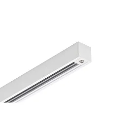 1-faset skinne DESIGNLINE, 190cm hvid