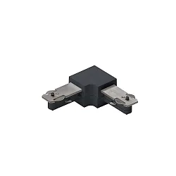 1-faset L-tilslutning DESIGNLINE, sort