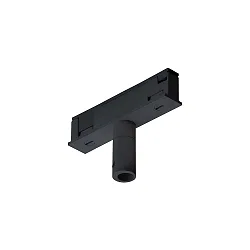1-faset adapter DESIGNLINE, sort