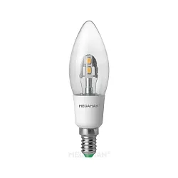 LED lyskilde kerteførmet C35 E14 3W 250lm 2800K 330° CRI 80 