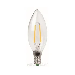 Glødepære kerteformet C35 E14 3W 250lm 2700K 360° CRI 80 