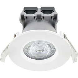 Indbygget downlight MATTER TEGO 60° RGB+CCT+DIM stiv, CCT Switch, RGBW, kan styres via Matter IP65/IP20, hvid dæmpbar