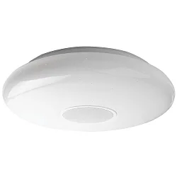 Væg- og Loftlampe MUSE RGB+CCT+DIM CCT Switch, RGBW, kan styres via Matter, buet IP54/IP20, hvid dæmpbar