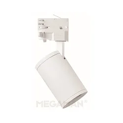 3-faset spot MORA justerbar, med adapter GU10 IP20, hvid 