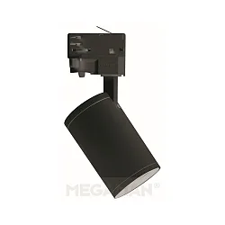 3-faset spot MORA justerbar, med adapter GU10 IP20, sort 