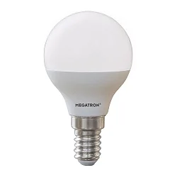 LED dråbe lyskilde CLASSIC P45 EMERGENCY LIGHT omskiftelig, egnet til nødstrøm hvid