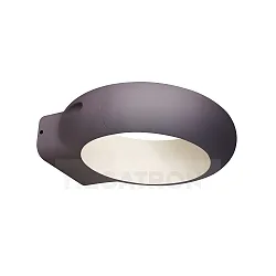 Udendørs wall luminaire SATURNO up / down IP54, antracit 