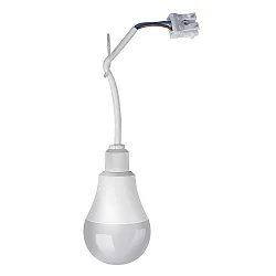 Arbejdslampe CONSTRUCTION SITE LIGHT D60MM med aflastning, med tilslutningsboks, omskiftelig E27 IP20, hvid