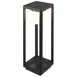 Solar gulvlampe SOLLIN PIR med sensor IP54, antracit 