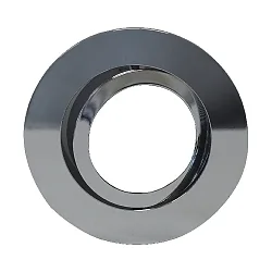 Indbygnings loftlampe DECOCLIC 68MM / GU10 + GU5.3 rund, svingbar GU10 IP20, chrom, blank dæmpbar