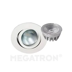 Downlight DECOCLIC rund, Dim-To-Warm IP23, hvid dæmpbar