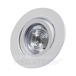 Downlight DECOCLIC DUALBEAM rund, dæmpbar GU10 IP20, hvid dæmpbar