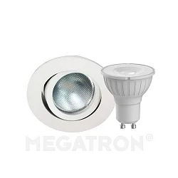 Downlight DECOCLIC rund, dæmpbar GU10 IP20, hvid dæmpbar