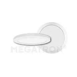 LED ceiling luminaire PANO CCT DIM ROUND, IP20, dimmable, white, Ø 14cm, 6W 3000-6500K 500lm 110°