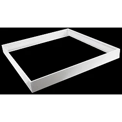 monteringsramme LED BACKLIT PANEL FLATO firkantet, hvid