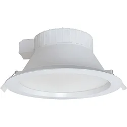 recessed luminaire FILA DF Ø 20CM CCT Switch, switchable, multipower, with diffuser IP54, white 14