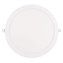 recessed downlight LED PANEL FLAT 300 R SCCT DIM C round, CCT Switch IP44, white dimmable