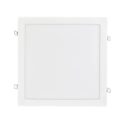 recessed downlight LED PANEL FLAT 300 Q 840 350MA PRISM square, UGR < 19, excl. LED driver IP20, mat, titanium dimmable