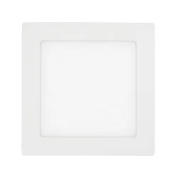 surface downlight LED PANEL FLAT 170 Q SCCT DIM square, CCT Switch IP44, white dimmable