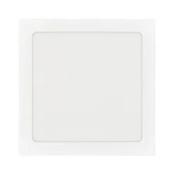 surface downlight LED PANEL FLAT 220 Q SCCT MP square, CCT Switch, switchable, multipower IP44, white 