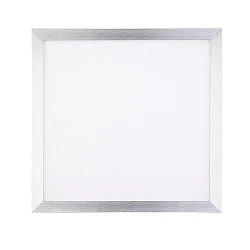 LED Indbygningslampe LED PANEL FLAT Q1, aluminium, 18W 3000K, dæmpbar 1-10V, med driftsindretningen