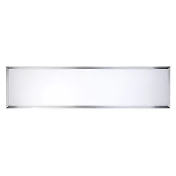 LED Indbygningslampe LED PANEL FLAT R2, aluminium, 40W 3000K, dæmpbar 1-10V, med driftsindretningen