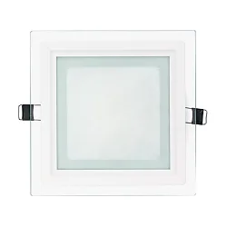 LED panel LED GLAS PANEL 160Q DTW Dim-To-Warm, dæmpbar 11W 50 - 850lm 2000 - 3000K 120° 120° CRI >80