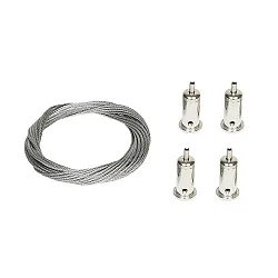 Tilbehør til LED PANEL FLAT Wireophæng, sæt med 4